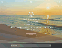 Tablet Screenshot of oasishotels.com